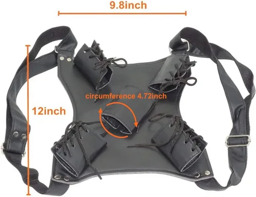 Miniatura 3 de Bolsa de espada con correa trasera para disfraz de anime Ninja Hero Cosplay