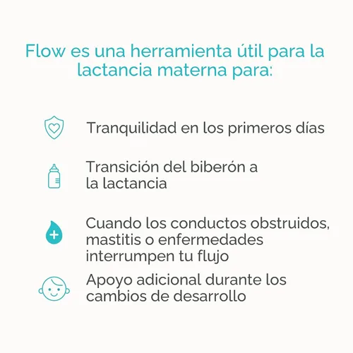 Miniatura 3 de Munchkin® Protector de pezón Flow + con canal transparente para ver el flujo de leche, amamanta con confianza y cumple tus objetivos de lactancia