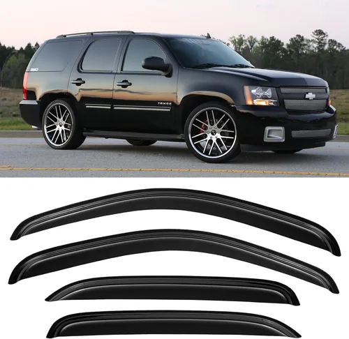 Miniatura 34 de Visores para ventanas y protectores contra la lluvia para Ford F150 de cabina estándar 1980-1996, Deflectores de viento y protectores para ventanas