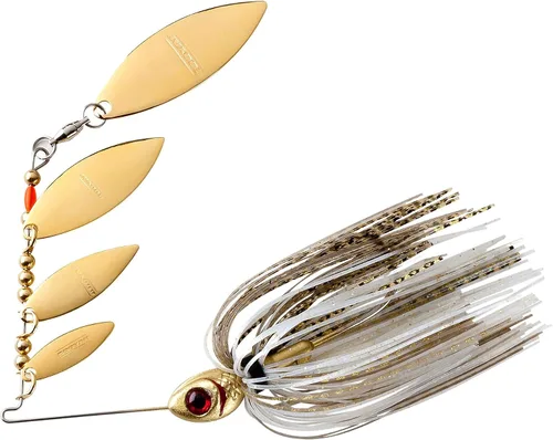 Miniatura 4 de Booyah Señuelo de pesca Shad Blade-Bait, Pearl Shiner, Mini Shad (3/16 oz)