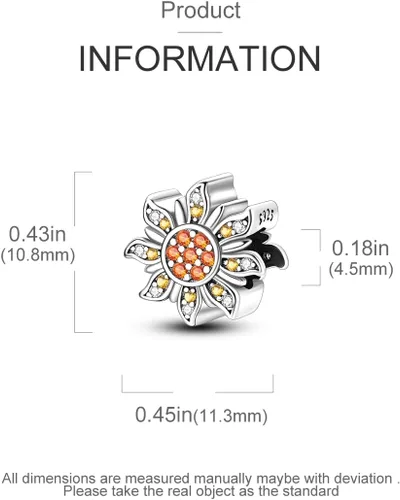 Miniatura 212 de Hapour Dijes de plata de ley 925 para pulseras, collar, joyería europea, colgante de cuentas para mujeres y madres