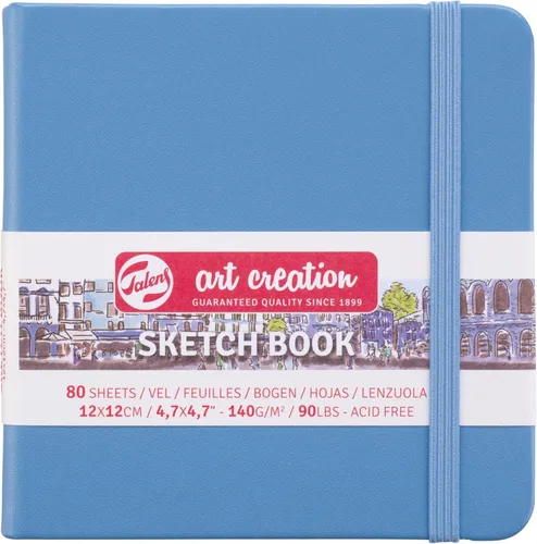 Miniatura 20 de Royal Talens T9314-111M 441769 Cuaderno de bocetos y libreta de dibujo Talens Art Creation 3.5 x 5.5 pulgadas (9 x 14 cm), Amarillo Dorado