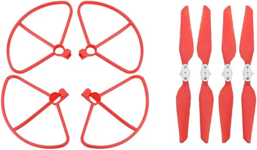 Miniatura 7 de Hélices para FIMI X8 SE 2020 Protector de anillo protector de parachoques accesorios para drones (color blanco guardia)