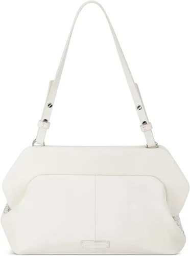 Miniatura 3 de Vince Camuto Amari Clutch Algodón Blanco