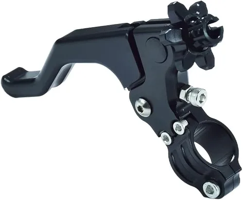 Miniatura 8 de Palanca de embrague de acrobacias Palanca de embrague corta CNC 0.866 in 7/8 Manillar compatible con CBR250R CBR300R CRF250R CRF450R CRF230F