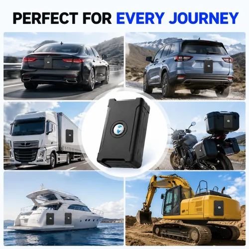 Miniatura 6 de Rastreador GPS 4G para vehículos, hasta 3 meses de duración de la batería, 6000 mAh, seguimiento en tiempo real 10S, geo-cerca, dispositivo