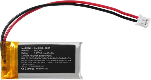 602040 450mAh LI-PO batería recargable con conector XH2.2.126 in/2Pin