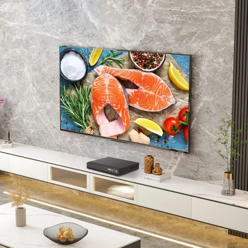 Miniatura 2 de Reproductor de DVD, Reproductor de DVD sin restricción regional HDMI para Smart TV, escalado 1080P, entrada USB, cable de salida HDMI/RCA incluido