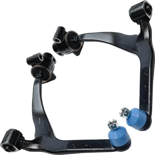Miniatura 101 de Detroit Axle - 2 brazos de control superiores delanteros para Chevy Silverado GMC Sierra Yukon XL Avalanche Suburban Express Savana 1500 Tahoe