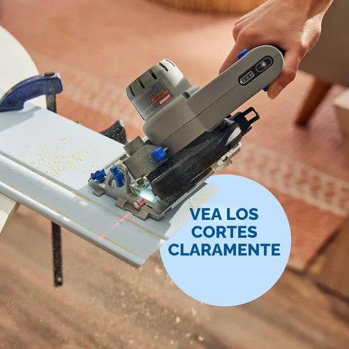 Miniatura 6 de Estación de sierra portátil Dremel Blueprint con sierra circular compacta de 12V sin escobillas y estuche de corte multiuso (CS12V-S1C)