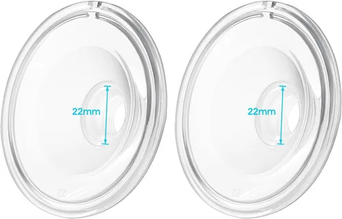 Miniatura 10 de Brida de silicona de 0.669 in compatible con extractor de leche portátil Momcozy/Tsrete/Kmaier, escudo/reemplazo de inserto de brida de 0.669 in