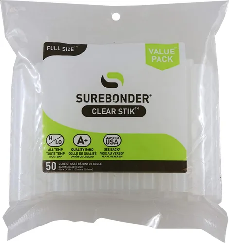 Miniatura 5 de Surebonder Mini pistola de pegamento caliente de alta temperatura inalámbrica/con cable con punta de detalle, 20 vatios, recarga con soporte