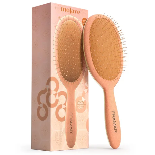 FRAMAR Cepillo desenredante para cabello húmedo - Cepillos para cabello húmedo para mujeres, cepillos desenredantes para cabello grueso, cepillo