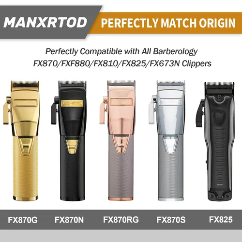 Miniatura 6 de FX801R - Cuchillas de repuesto compatibles con cortadoras FX870/FXF880/FX810/FX825/FX673N, cuchillas cónicas de repuesto DLC para cuchillas de corte