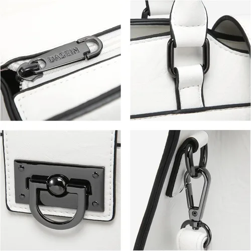 Miniatura 6 de Dasein Bolsos de mano para mujer, monederos con monograma, bolso grande para mujer, bolso de hombro, bolsa de trabajo con asa superior, juego de 2