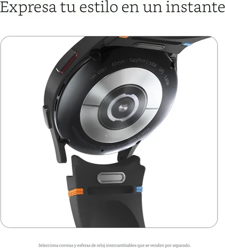 Miniatura 8 de Samsung Galaxy Watch FE 40mm LTE AI Smartwatch con seguimiento de fitness, sensor BIA, zonas de frecuencia cardíaca personalizadas, monitor de Negro