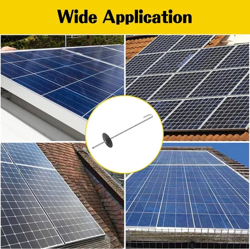 Miniatura 5 de Sujetador de protección de pájaros para panel solar, 50 juegos de clips de protección para sujetar malla de alambre a paneles solares, cierre