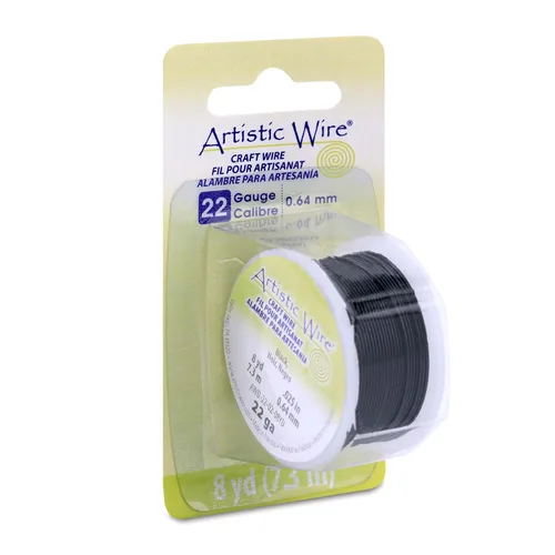 Miniatura 58 de Artistic Wire Alambre de Cobre Coloreado Plateado en Plata Resistente al Deslustre para Manualidades y Envolver Joyería, Resistente al Deslustre