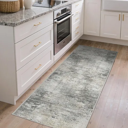 Miniatura 118 de BEIMO Alfombra de pasillo para cocina, alfombra lavable a máquina de 2 x 5 para entrada, alfombras modernas y abstractas suaves, cubierta de piso