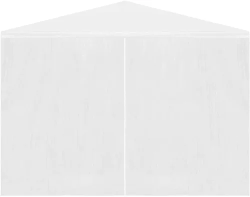 Miniatura 2 de Toldo desplegable, toldo con paredes laterales, kiosco para parrilla, tienda de campaña de 9 pies 10 pulgadas x 9 pies 10 pulgadas, color blanco