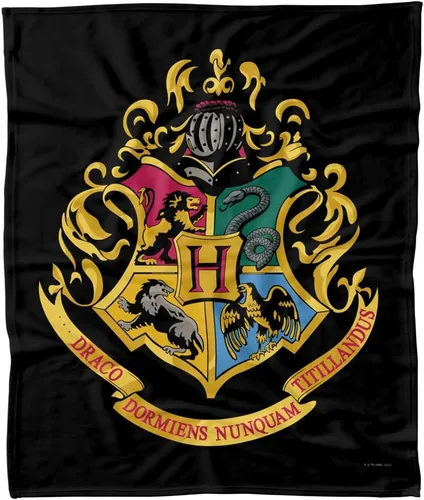 Miniatura 14 de Harry Potter Gryffindor House Crest - Manta de forro polar de 36 x 58 pulgadas, escudo de Gryffindor