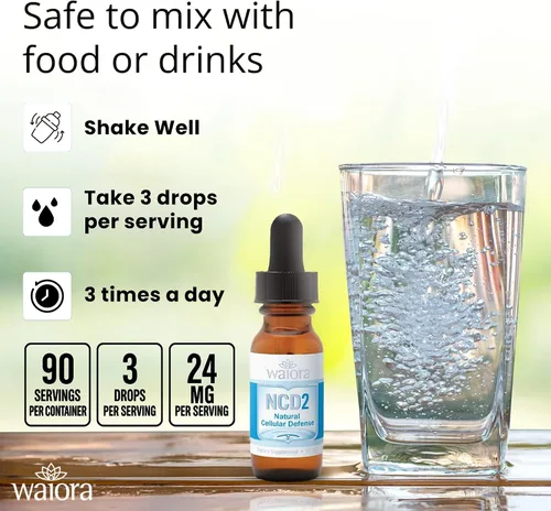 Miniatura 9 de Suplemento mineral líquido NCD2, fórmula avanzada de apoyo celular, digestivo diario y desintoxicación, inmune, equilibrio de pH, limpieza; gotas