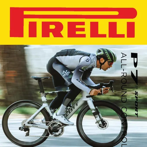 Miniatura 8 de Pirelli P7 Sport 26-622 700 x 26c Neumático de bicicleta de alto rendimiento, confianza, control y durabilidad en un neumático de entrenamiento