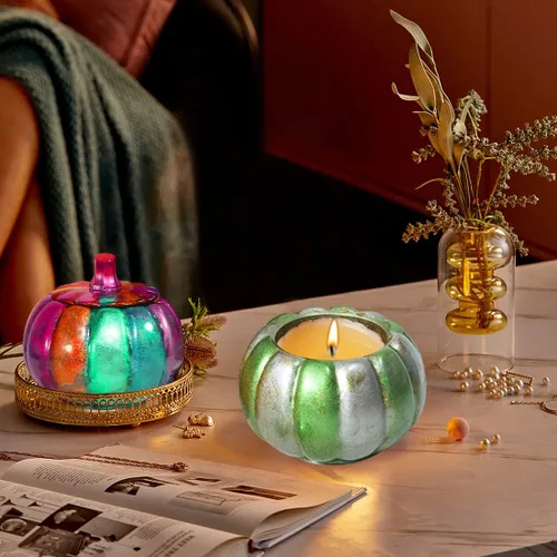 Miniatura 3 de Tarros de calabaza, molde de resina, caja de almacenamiento de Halloween, moldes de silicona, caja de joyería de calabaza, molde de fundición epoxi