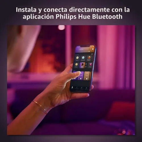 Miniatura 5 de Philips Hue Luz LED Empotrable Inteligente de 5/6 Pulgadas - Luz de Ambiente Blanco y Color Cambiante - Paquete de 4 - 1100LM - Control con la App