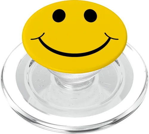 Miniatura 9 de Retro Classic 70's Yellow Smiley Emoji Happy Face - PopSockets Grip and Stand for Phones and Tablets