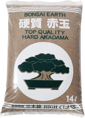 Miniatura 16 de Suelo japonés súper duro para bonsái Akadama – Grano extra pequeño (2 libras) Ideal para esquejes, cultivo de plántulas, plantas de raíces finas