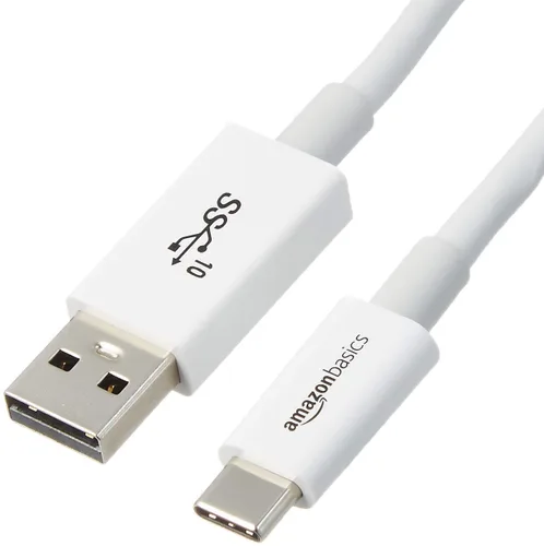 Miniatura 11 de Amazon Basics Cable de carga adaptador USB-C a USB-A 3.1 Gen 2, cargador rápido, 10 Gbps de alta velocidad, certificado USB-IF, compatible