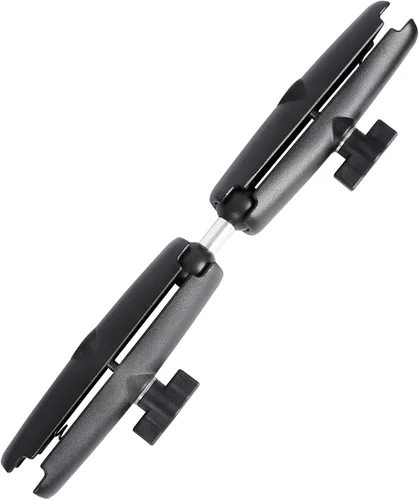 Miniatura 7 de Brazo de doble enchufe de doble extensión con adaptador de bola doble de 1 pulgada compatible con montaje de tamaño RAM B y otros dispositivos