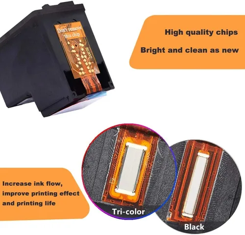 Miniatura 3 de SanSeCai remanufacturado para cartuchos de tinta HP 652 XL HP652 Cartucho de repuesto Deskjet Advantage 1115 2135 2136 3635 3636 4535 4675 5275