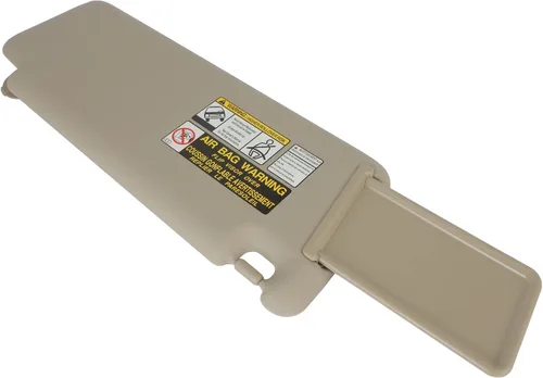 Miniatura 8 de Visera parasol beige para automóvil del lado izquierdo del conductor sin techo corredizo para Toyota para Highlander, montaje de repuesto