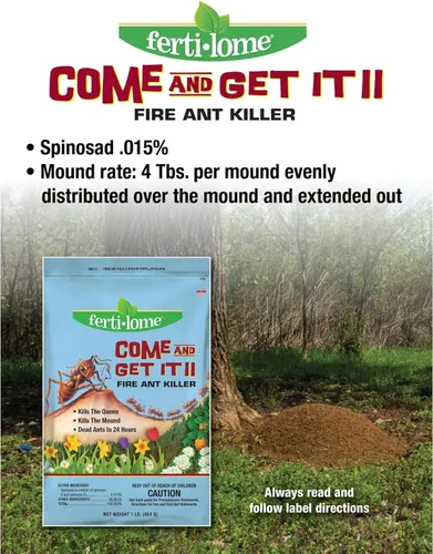 Miniatura 5 de Fertilome (11300) - Come and Get It Fire Ant Killer (1 libra)