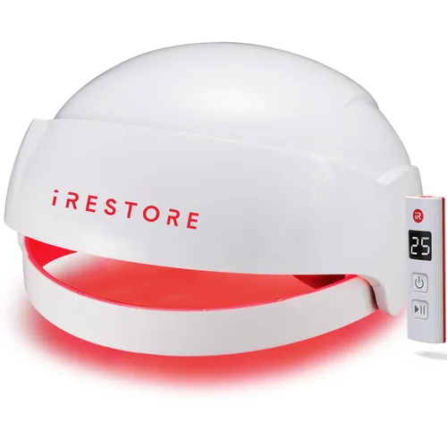 iRestore Sistema de crecimiento del cabello con láser esencial: tratamientos de pérdida de cabello aprobados por la FDA para hombres y mujeres y