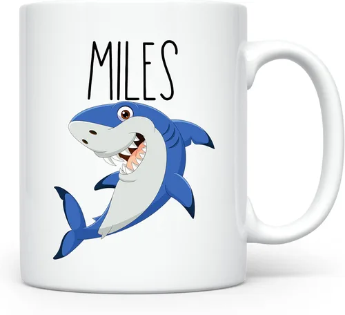 Miniatura 33 de Taza Personalizada para Niños, Niños, Niñas Taza Personalizada de Chocolate Caliente, Cacao, Café y Leche Regalo de Cumpleaños con Nombre D05