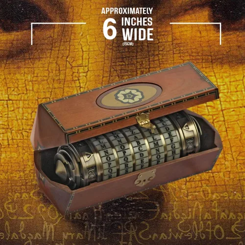 Miniatura 3 de Prop Réplica del Cryptex de "El código de Da Vinci",escala 1: 1.