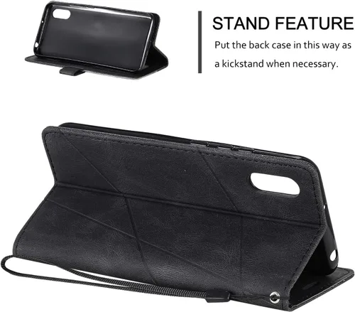 Miniatura 5 de Funda para Xiaomi Redmi 9A Caso,Funda para Xiaomi Redmi 9A M2006C3LC M2006C3LG / Redmi 9AT M2006C3LVG / Redmi 9i M2006C3LII Funda Flip Pu Leather