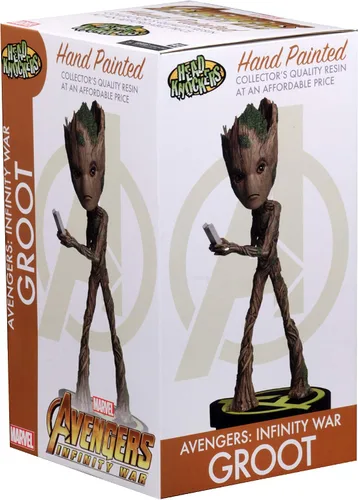 Miniatura 3 de NECA Avengers: Infinity War - Aldaba de cabeza - Groot