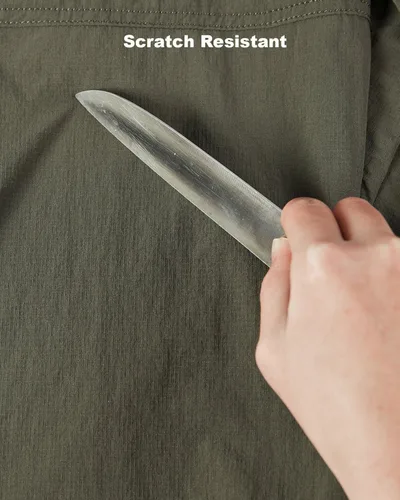 Miniatura 7 de EKLENTSON Pantalones cortos para hombre con bolsillos, ligeros, de secado rápido (sin cinturón)