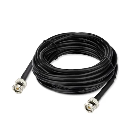 Miniatura 11 de Superbat Cable BNC a BNC de 6 pies, cable coaxial RG8X de 50 ohmios con conductor de cobre puro, puente macho BNC resistente para radio
