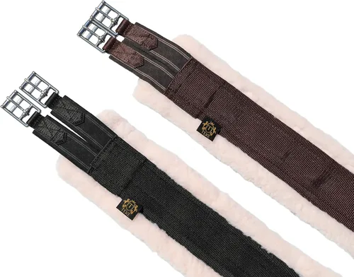 Miniatura 2 de T TEKE Contornos diarios en inglés para caballos: Acolchado con forro polar, elástico de doble cara resistente y hebillas de acero inoxidable
