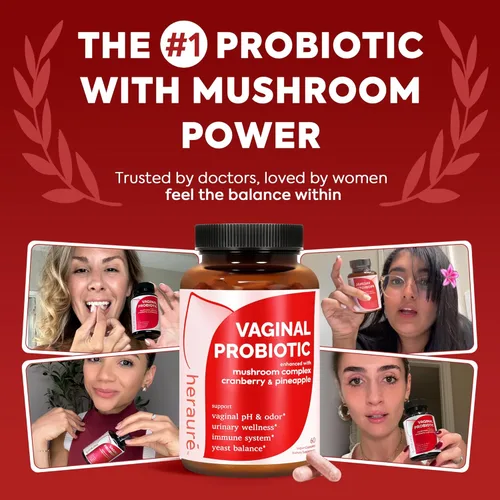 Miniatura 9 de Probióticos vaginales para mujeres, equilibrio de pH, olor vaginal saludable, flora vaginal, apoyo inmunológico, equilibrio de levadura, humedad