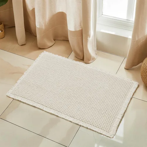 Miniatura 13 de Subrtex - Alfombras de baño de chenilla, tapete de baño de felpa corta y suave, tapete de ducha absorbente de agua, tapete de baño para la ducha
