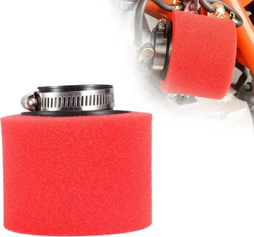RUTU Filtro de 1.496 pulgadas, esponja de espuma de alto rendimiento para motocicleta XR50 CRF50 XR CRF 50cc 90cc 110cc 125cc 150cc 200cc 4 tiempos