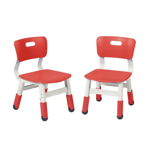 Miniatura 11 de ECR4Kids Silla ajustable para aula, asientos flexibles, verde hierba, paquete de 2 Verde (Grassy Green)