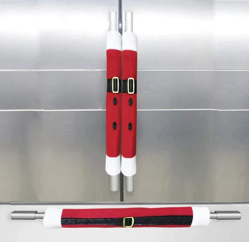 Miniatura 18 de Fundas para manijas de refrigerador, juego de fundas para manijas de electrodomésticos de cocina, horno microondas, nevera o lavavajillas, protector