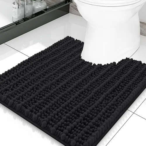 Miniatura 321 de Smiry Alfombras de Baño 24x16 pulgadas, Alfombras de Baño de Chenilla Extra Suaves y Absorbentes, Respaldo de Goma Antideslizante, Lavable a Máquina